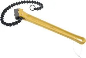 Steel Dragon Tools® 14"  Chain Pipe Wrench 31315 C14 6" Max Capacity 18" Chain