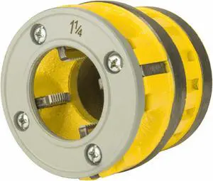 Steel Dragon Tools® 37405 die head & dies 1-1/4in. NPT alloy RH 12-R compatible with Ridgid® 12R ratchet threader
