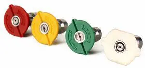 Raptor Blast 4pc 1/4" Stainless Steel Quick Connect Nozzle Kit 5.5