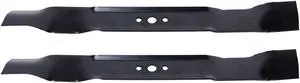 2 USA Mower Blades AYP486BP Mulching Blade Fits AYP® Craftsman® 165833B 176135 594893001 532406706 406712X431 Length 21in. Width 2-1/4in. Thickness .134in. Center Hole 5/8in. 21in. Deck