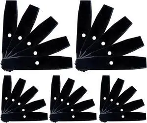 25 USA Edger Blades Sharpened Heat Treated fits Little Wonder: 129 McLane: 2059 Mowmore: EBU10 PLP: 112-124 Prime Line: 7-04441 Sunbelt: B1SB1148 Tanaka: 43533110200