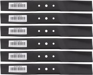 Erie Outdoor Power Equipment (6) Straight Low-Lift Blade fits Ferris® 1520843 5020843 32-inch 48-inch Deck