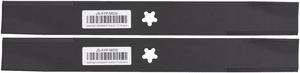 2 Mower Blades for AYP® 532134148 532193957 134148 138497 532138497 532127842 131322 139774 38" Deck