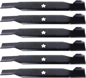 3 USA Mower Blades® MB1113BP Toothed Blade for Scag 481708 481712 482879 48304 483318 A48111 A48304 48111 482787 482881 Ferris 1520842 1520842S 5020842 15208425 20842 20842s 481712 5020842s 61" Deck