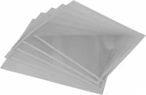 5 Dragway Tools 15-3/4" x 12" Sandblast Cabinet Window Films for Model 25 SBC90