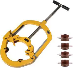Steel Dragon Tools® H8 hinged 4-wheel 6in. to 8in. pipe with set of 4 cutter wheels for steel and ductile iron pipe