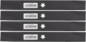 4 Mower Blades for AYP® 532134148 532193957 134148 138497 532138497 532127842 131322 139774 38" Deck