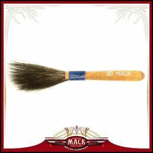 The Original Mack Sword Striping Size 00 Series 10 Blue Squirrel Hair Pinstriping Brush 7/32" Head Width