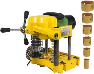 Steel Dragon Tools® JK150 Pipe Hole Cutter with 7 Piece Cutter Set to 2-11/16in.