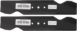 Erie Outdoor Power Equipment (2) Notched Blade fits MTD® 742-0487 742-0487A 942-0487A 32-inch Deck