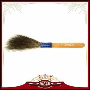The Original Mack Sword Striping Size 0 Series 10 Blue Squirrel Hair Pinstriping Brush 1/4" Head Width