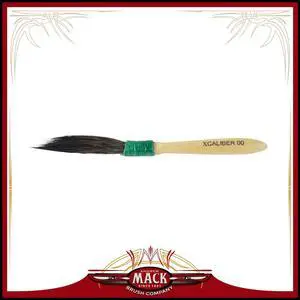 The XCaliber Striping Brush Series 1 1/2" Short Blue Squirrel Hair For Greater Control And Intricate Design - Size 00
