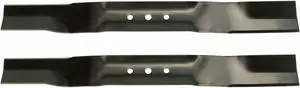 (2) USA Mower Blades® TB21BP for Toro® 108-0954-03, 108-3762-03, 108-3762-03P, 21" Deck