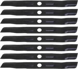 8 USA Mower Blades® BD19BP Low Lift Mulching Blade Replaces Black and Decker® 9054143 90541433-01 Length 18 1/2 in. Width 1 3/4 in. Thickness .150 in. Center Hole 1 in.