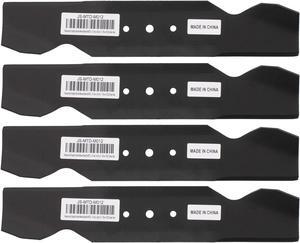 Erie Outdoor Power Equipment (4) Notched Blade fits MTD® 742-0487 742-0487A 942-0487A 32-inch Deck