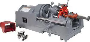 RIDGID® 535 V2 Pipe Threading Machine with 811A Die Head and High Speed Steel Dies