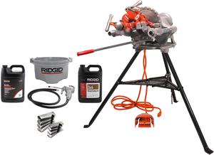 RIDGID® 300 Pipe Threader with RIDGID® Accessories and Oil