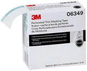 3M Perforated Trim Tape, 06349, 10 mm Hard Band, 50.8 mm x 10 m