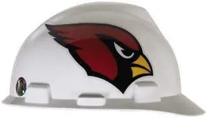 MSA Safety 818384 NFL V-Gard Protective Cap - Arizona Cardinals