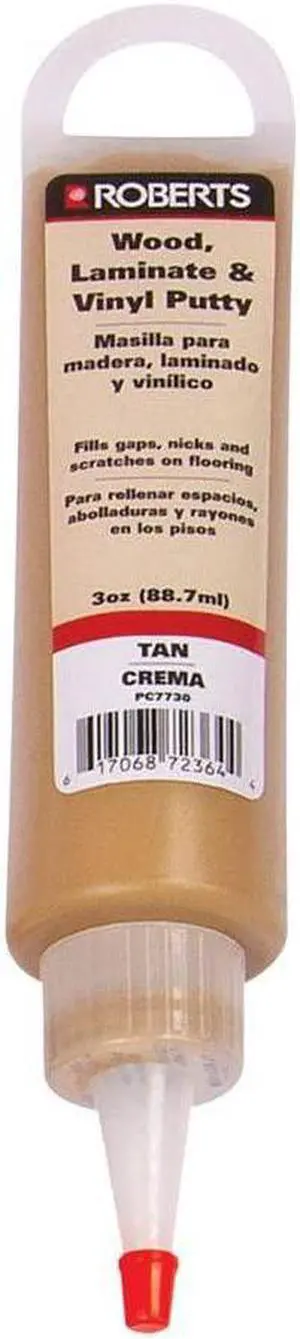 Roberts 3 oz. Tan Wood, Laminate and Vinyl Putty