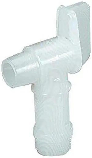 Walter 53L210 Spout Plastic Faucet for Fast Liquid Transfer Janitorial Supplies