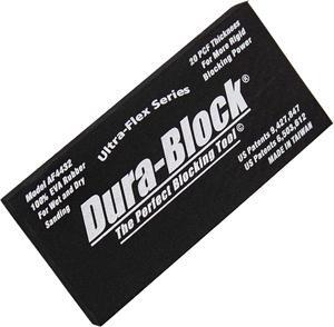 Dura-Block Scuff Pad - 5.6in Ultra-Flex Hook and Loop Scruff Pad Sanding Block