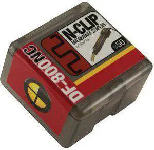 Dent Fix 800NC N-CLIP Replacement Staples, Steel - Pack of 50