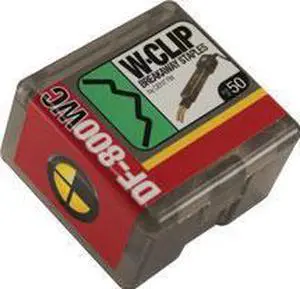 Dent Fix 800WC W-CLIP Replacement Staples, Steel - Pack of 50