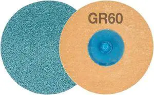 Walter Twist Topcut Quick Change Metal Surface Finishing Sanding Disc, 3" Dia