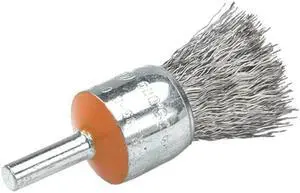 Walter 13C053 Wire Mounted Brush .5in Stainless Steel Brush for Surface Cleaning