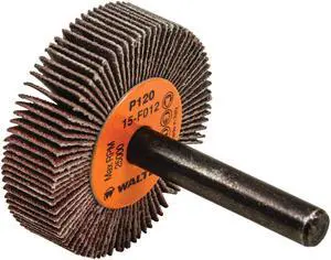 Walter 15F162 COOLCUT Abrasive Flap Wheel [Pack of 10] 120 Grit Finishing Wheel