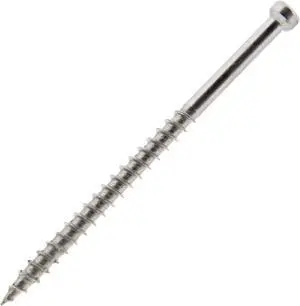 U2 Fasteners 435pc Wood Trim Finishing Screws #8 by 2.5in Stainless Steel Screws