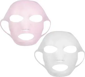 7Penn Reusable Silicone Face Mask Cover Set - 2pk Silicone Sheet Mask Holders
