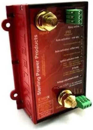 Pro Connect - Voltage Sensitive Relay 12V/24V auto select 80A