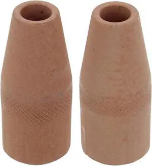 Walter Welding Nozzle 2pc Set - 3/8in Diameter Pre-Coated Ceramic E-Weld Nozzles