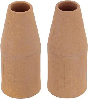 Walter Welding Nozzle 2pc Set - 3/8in Diameter Pre-Coated Ceramic E-Weld Nozzles