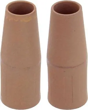 Walter Welding Nozzle 2pc Set - 1/2in Diameter Pre-Coated Ceramic E-Weld Nozzles