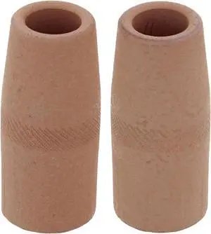 Walter Welding Nozzle 2pc Set - 1/2in Diameter Pre-Coated Ceramic E-Weld Nozzles