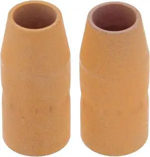 Walter Welding Nozzle 2pc Set - 1/2in Diameter Pre-Coated Ceramic E-Weld Nozzles