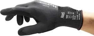 Ansell Hyflex 11-840 Work Gloves for Men and Women, Nylon, Medium, 12 Pairs