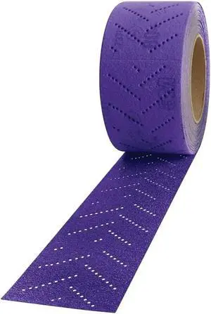 3M 3M-35500 80 mm x 8 m Cubitron II Hookit Clean Sanding Sheet Roll