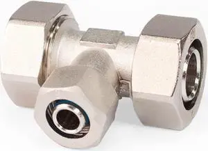 Maxline M8014 Reducing Tee Fitting for 3/4-Inch x 1/2-Inch x 3/4-Inch Tubing