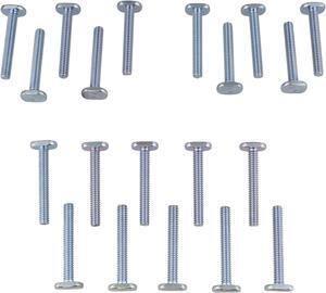 DCT | Tee Bolt Set – 20 Pack 1-3/4” Inch T Bolts Woodworking, 1/4" Inch Thread