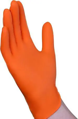 VGuard A1EA64 Nitrile Gloves - Box 100CT 6mil X-Large Disposable Gloves