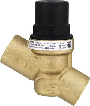 Resideo Water Pressure Regulator Valve - 1in DN25 Female NPT Relief Valve