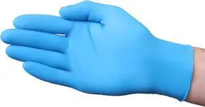 VGuard A11A12 Nitrile Gloves - 1 Box 100CT 3.5mil Med Blue Disposable Gloves