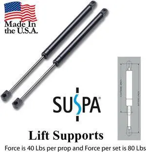 SUSPA® C16-11028 Gas Springs, Set of 2