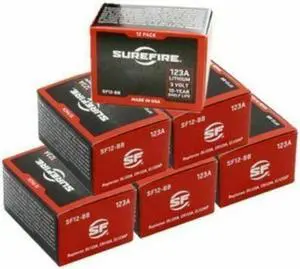 SureFire 72 Pack 123A Lithium Batteries