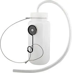 ABN Motorcycle Brake Bleeder Kit - 16 oz Manual Brake Bleeding Kit, Magnet Mount