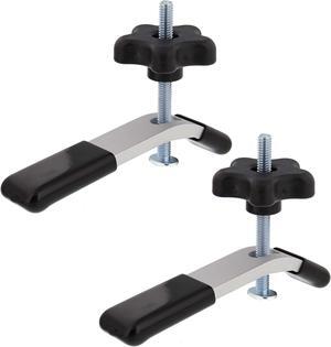 DCT | T Slot Clamp Set  5/16 Inch T Bolt Hold Down Clamp Kit, 2 Pack